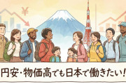 日本が円安・物価高でも働きたい外国人労働者が急増！中国人にとってのメリットとは？【タイ人の反応】