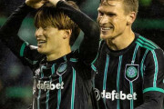 前田大然ゴラッソに旗手怜央＆古橋亨梧のホットライン！セルティック、ハイバーニアンに4発完勝で12連勝　スコットランドリーグ第19節