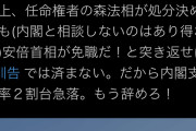 【政治介入のススメ】立憲会派・柚木道義さん「任命権者の森法相が処分決めても首相が免職！と突き返せば #訓告 では済まない。支持率２割台。もう辞めろ！」
