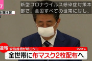 全世帯に布マスク二枚配布！新型コロナで安倍首相