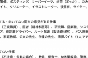 【速報】5ch民が選ぶ『発達障害者に向いてる仕事リスト』をご覧ください