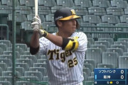 江越大賀、阪神4年間で37打席しか与えられてなかった