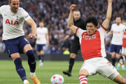 冨安が味方の退場でアーセナル加入後初のCB起用も…トッテナムからケイン2発ソン1発を食らい“ノーロン”完敗