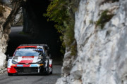 2023WRC開幕戦モンテカルロ：SS8を終えて依然トヨタのオジェがトップ　ロバンペラが2位浮上