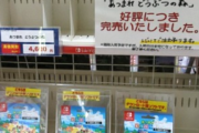 【爆売れ】Switch「あつまれ どうぶつの森」実店舗もオンライン通販も完売続出、全滅状態に