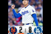 ドジャースが8対2で勝利してメッツをスウィープ　大谷が好投　両チームのファンの反応　【海外の反応】