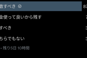 Xのサッカーファン、税リーグ煽りに怒りの2連続アンケートするも完全敗北して発狂