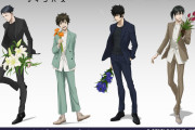 「PSYCHO-PASS」スーツ＋花の描き下ろしが最高！ポップアップショップのグッズ解禁