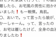 【悲報】女さん「オタク風な男に娘を抱かれてて全身の血液凍りましたわ！」