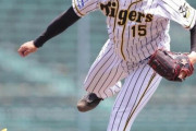 阪神ドラ１・西純矢が２年ぶりの甲子園で公式戦デビュー　“帽子飛ばし”で３回３安打無失点３Ｋの好投