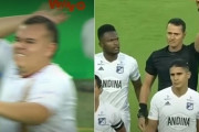 コロンビア1部でファンが乱入しサッカー選手を殴打…選手は反撃し退場処分　試合中止に