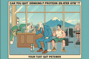 筋トレマンきて　プロテインって飲むのやめてもええかな
