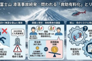 【遭難】隊員の山岳救助、しっかり費用請求する県も→今回の中国人男性『警察と消防の山岳遭難救助隊でお願いしますわ』公的機関なので請求できず