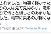 まんさん「満員の丸の内線にベビーカーで乗ったら男に本気の蹴りをベビーカーに2回された」