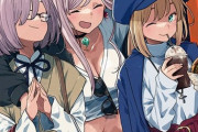 【FGO】ローソンコラボのマシュ、武蔵、キャストリア！！　秋私服の三人可愛いです！