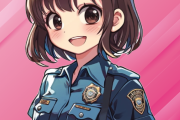 【画像】51歳の女の子が一日警察署長になるもえちえち警察署長状態…