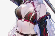 【FGO】nipiさんの水着邪ンヌイラスト！！　水着邪ンヌ可愛いです！！
