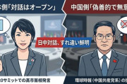 日本「中国との対話、日本はオープン」　中国「嘘だ！本当は耳を傾ける気無いだろ！」