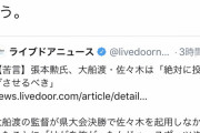 ダルビッシュ「張本のコーナーは消えろ」長友佑都「同意」堀江貴文「張本は老害」