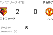 【お笑い】マンチェスターユナイテッドさん、最下位相手に完封負け