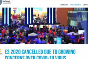 E3 2020 中止へ