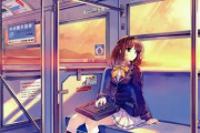 （ヽ´ん`）電車の隣の席で女子高生が寝てて俺の肩にヨダレをつけたことがあったわ