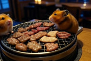 焼肉の敵「お、肉来たな！全部網に乗せるぞ！」