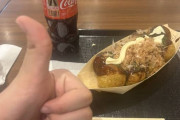 【銀だこ】たこ焼き+コーラ= この答えは？
