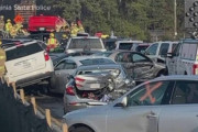 【米国】バージニア州 高速道路で69台絡む事故 51人病院搬送
