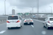 【動画】名古屋高速で撮影されたランボルギーニの煽り運転。とそれを見ていたアクアが強いｗｗｗ