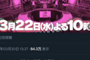 【悲報】　水曜日のダウンタウン、終了ｗｗｗｗｗｗｗｗｗｗ