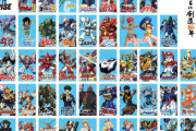サンライズ50周年。代表する50作品が集結するビジュアルが公開 ！！　ガンダム代表は初代、逆シャア、W、種、UC、水星