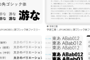【悲報】新入社員さん、資料作成に「游ゴシック」を使ってしまう