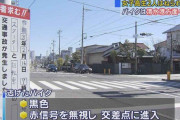 バイクが横断歩道を渡っていた女子高生２人をひき逃げ　信号無視か　静岡市清水区