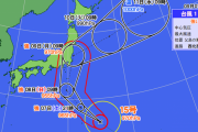 台風１５号、史上最強クラスで関東直撃のおそれ