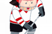 【悲報】アイスホッケーを題材にしたソシャゲ、防具を忠実にイラスト化した結果クソコラみたいになる