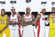 【NBA】レブロンは5つのポジション全てでプレーした史上唯一の選手？