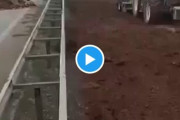 【衝撃動画】フランスの農家、都市封鎖へ！高速道路に土をまき始める！ｗｗｗ