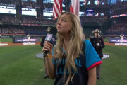 【MLB球宴】〝史上最悪の国歌斉唱〟女性歌手が謝罪も…まさかの言い訳「私は泥酔していた」