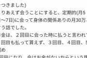 【画像あり】パパ活女子騙されるｗｗｗｗこれは可愛そうｗｗｗｗ