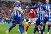 三笘不在のブライトン、N・フォレストに勝利し公式戦5試合ぶりの白星！グロスのFKが決勝OGを誘発