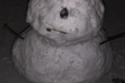 雪だるま作ったｗ（※画像あり）