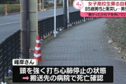 女子高校生の自転車と85歳の男性が衝突⋯男性は死亡
