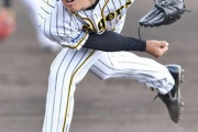 阪神・望月、１５３キロズバッ！矢野監督絶賛「モッチーすごくいい」