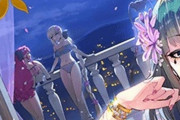 【FGO】クレオパトラ礼装の背景に水着のモルガン様＆トリ子が映りこんでいる模様！　ケルヌンノスぬいぐるみ抱えてる！？