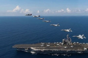 米国は事前に知っていた？台湾侵略に向けた中国軍の軍事演習強行…米空母ロナルド・レーガンがオランダ軍艦とともに牽制！