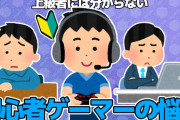 初心者ゲーマー「上級者には伝わらない、私たちの悩みがこれです」 → めっちゃ分かると話題に！！