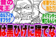 【緊急】ワンピース最新話のレイリー｢俺じゃ黒ひげには勝てない｣
