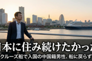 【悲報】中国発着クルーズ船、博多港に入港　中国籍の男性「日本に住みたい！住みたい！住みたい！」戻らすクルーズ船は出港　船もお漏らしかよ