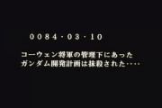 ※ガンダム開発計画のGP05以降の設定を作ってみよう